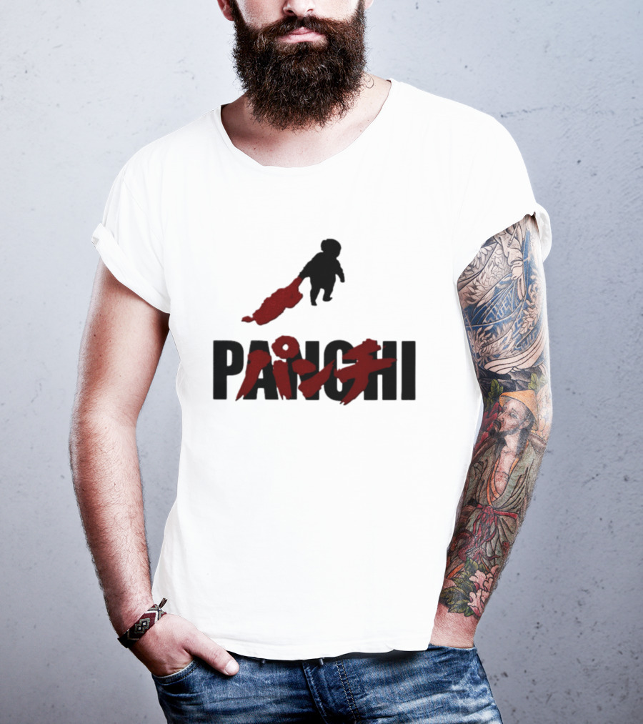 Panchi Monkey Teddy Bear Japanese T-Shirt