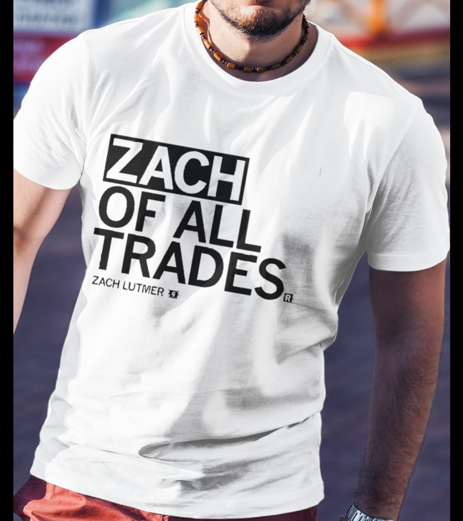 Zach Of All Trades Zach Lutmer Iowa Hawkeyes T-Shirt