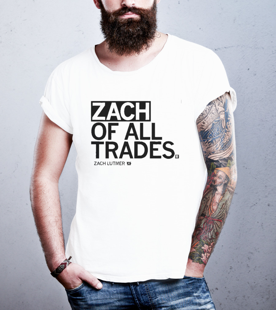 Zach Of All Trades Zach Lutmer Iowa Hawkeyes T-Shirt