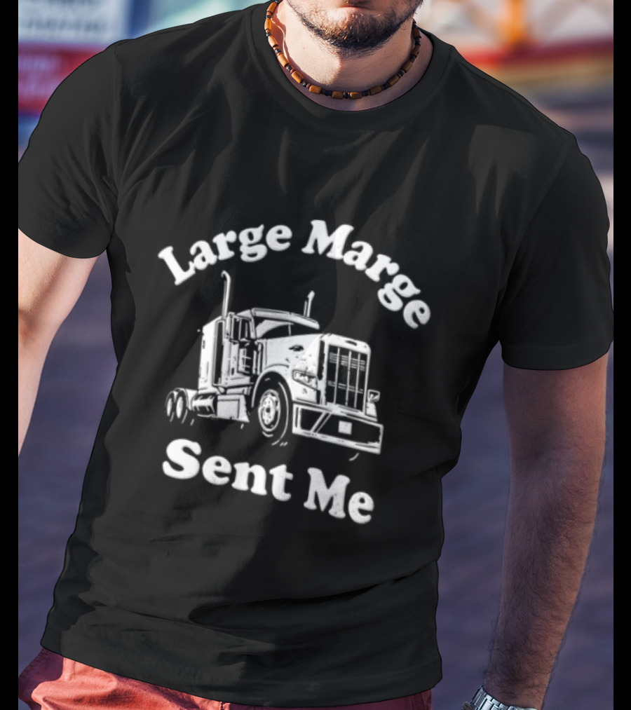Large Marge Sent Me Truck Vintage Pee Wee's Big Adventure Retro 80s Movie T-Shirt