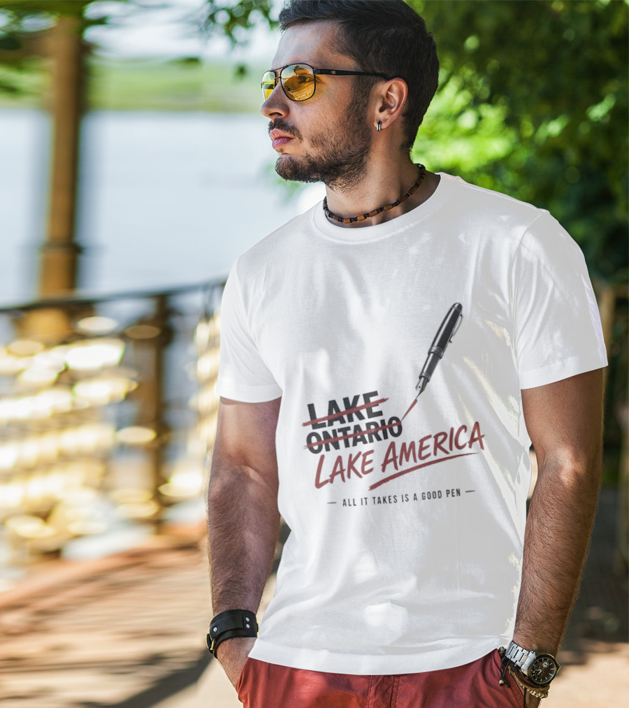 Lake America Ask Me There Is A Good Bar T-Shirt