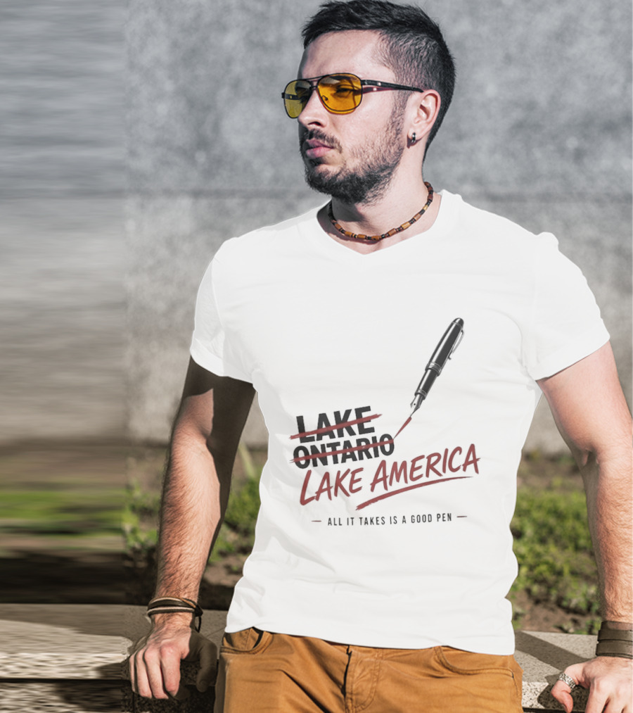 Lake America Ask Me There Is A Good Bar T-Shirt