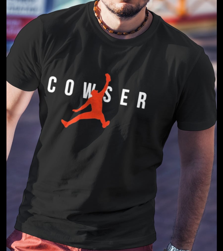 Colton Cowser When Cows Fly Baltimore Baseball Cowser Jump T-Shirt