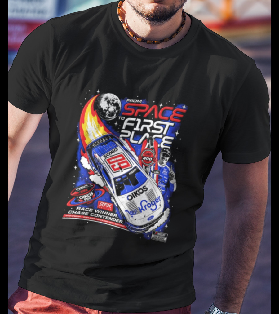 Ryan Preece Space To First Kroger RFK Racing 09 T-Shirt