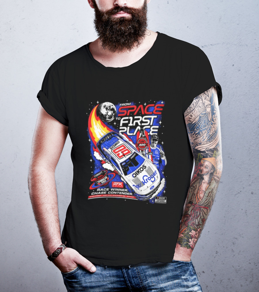 Ryan Preece Space To First Kroger RFK Racing 09 T-Shirt