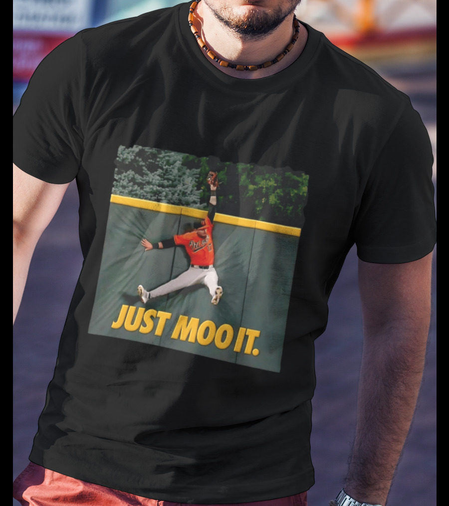 Just Moo It The Catch Baltimore Orioles Colton Cowser Baseball 2026 T-Shirt