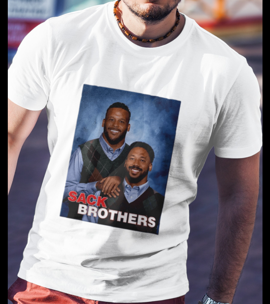 Aaron Donald Myles Garrett Sack Brothers Step Brothers T-Shirt