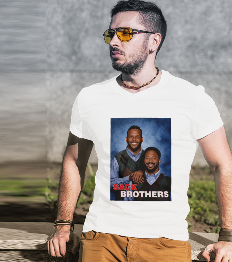 Aaron Donald Myles Garrett Sack Brothers Step Brothers T-Shirt