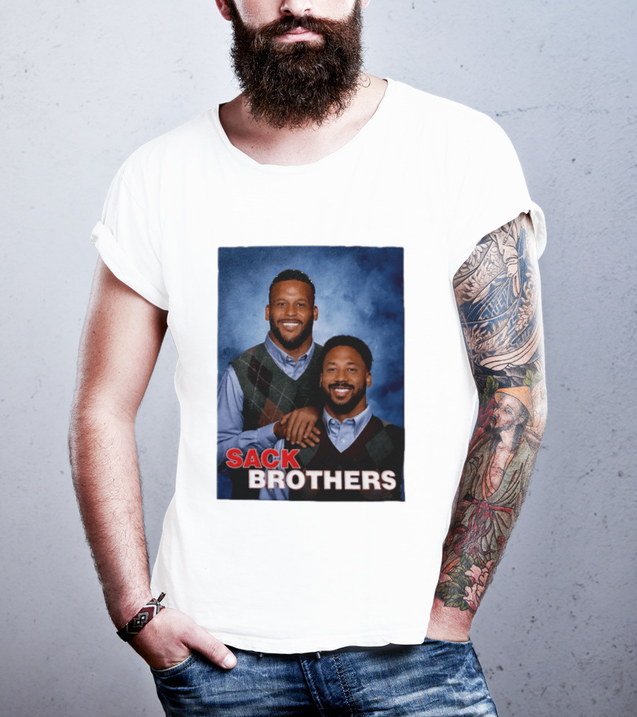 Aaron Donald Myles Garrett Sack Brothers Step Brothers T-Shirt