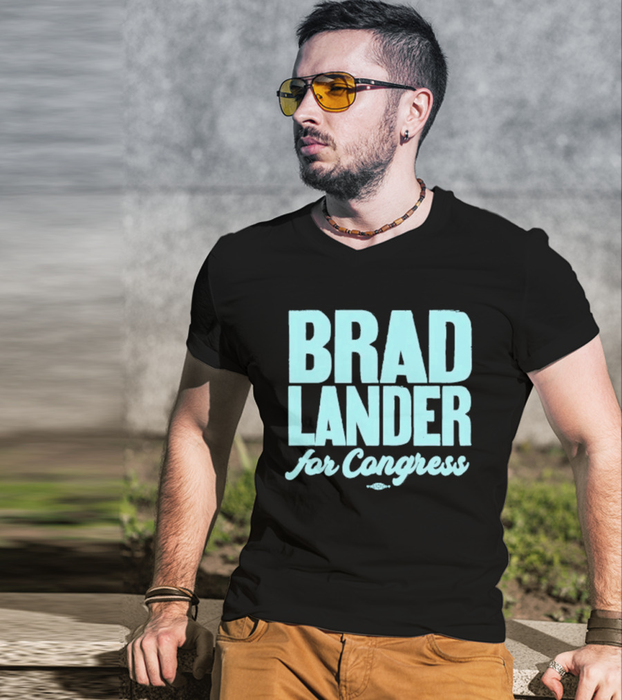 Brad Lander For Congress Campaign Support T-Shirt