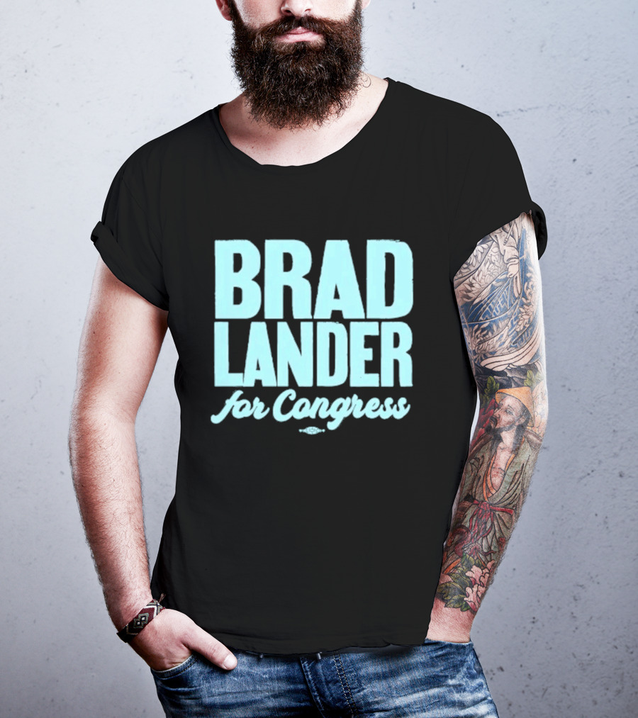 Brad Lander For Congress Campaign Support T-Shirt