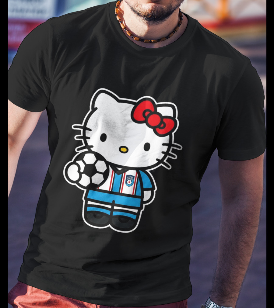 Hello Kitty Chicago Soccer Stars Team Collaboration T-Shirt