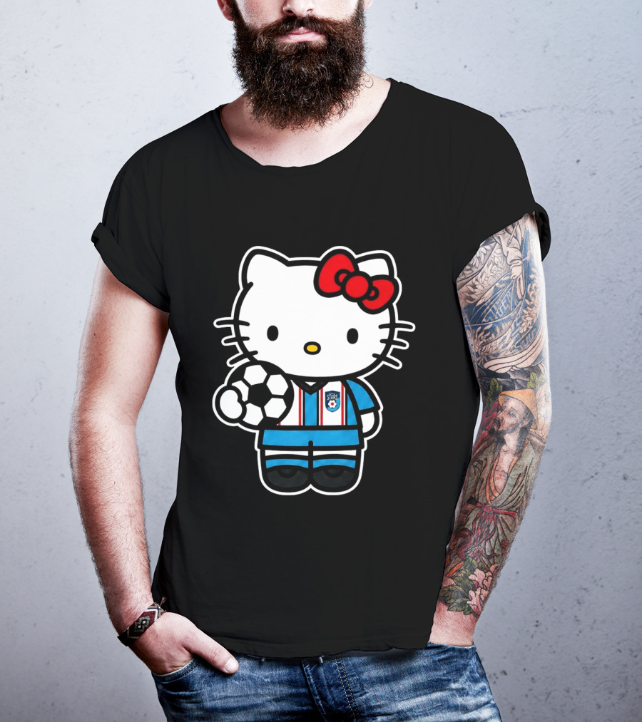 Hello Kitty Chicago Soccer Stars Team Collaboration T-Shirt