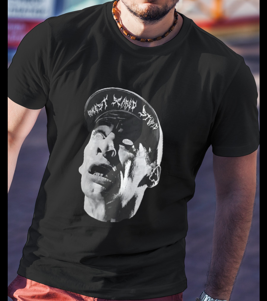 Ernest Scared Stupid Horror Movie Face T-Shirt