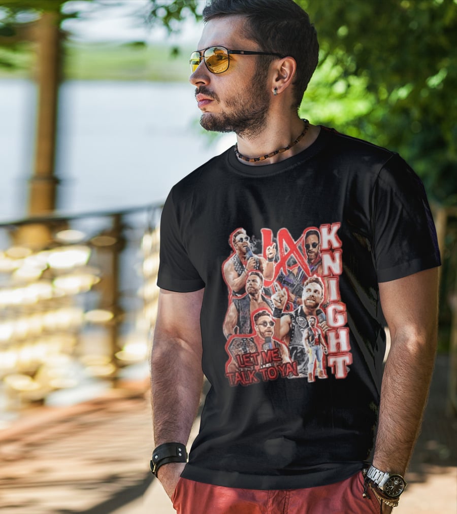 LA Knight Let Me Talk To Ya WWE Superstar T-Shirt