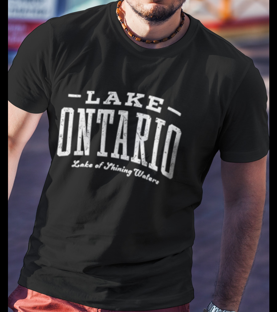 Lake Ontario Lake Of Shining Waters T-Shirt