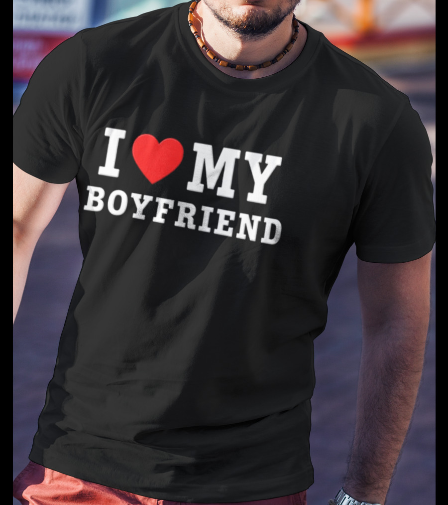 I Heart My Boyfriend Trinity Rodman T-Shirt