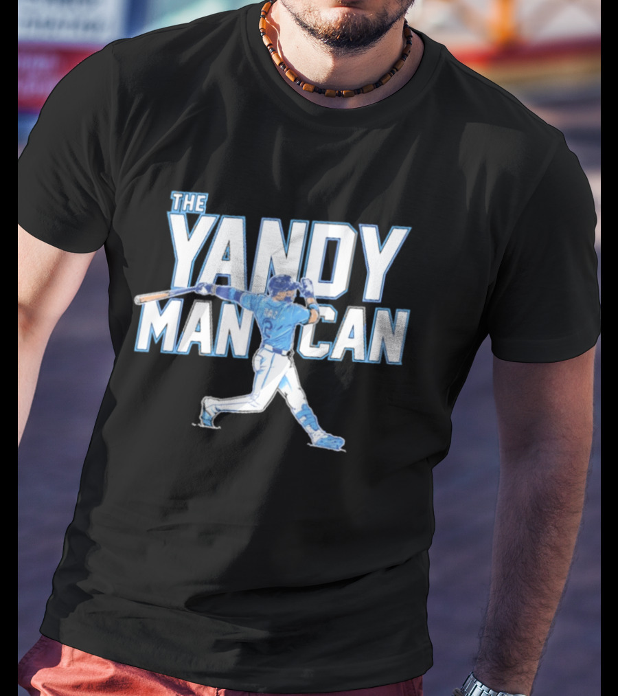 The Yandy Man Can Yandy Diaz Tampa Bays Baseball T-Shirt