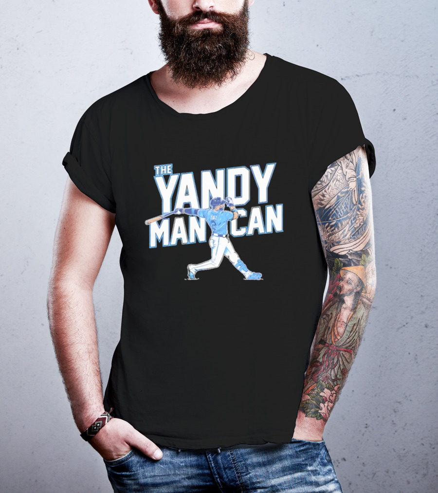 The Yandy Man Can Yandy Diaz Tampa Bays Baseball T-Shirt