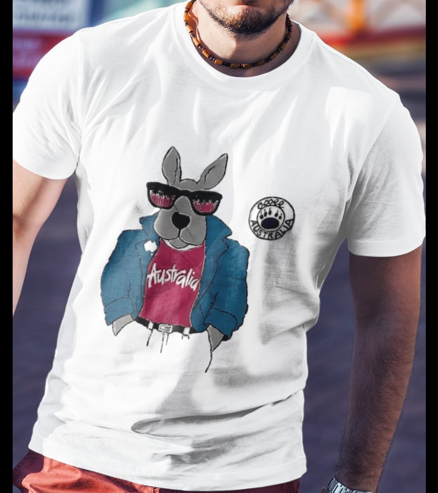 Australia Kangaroo Cool Coogee T-Shirt