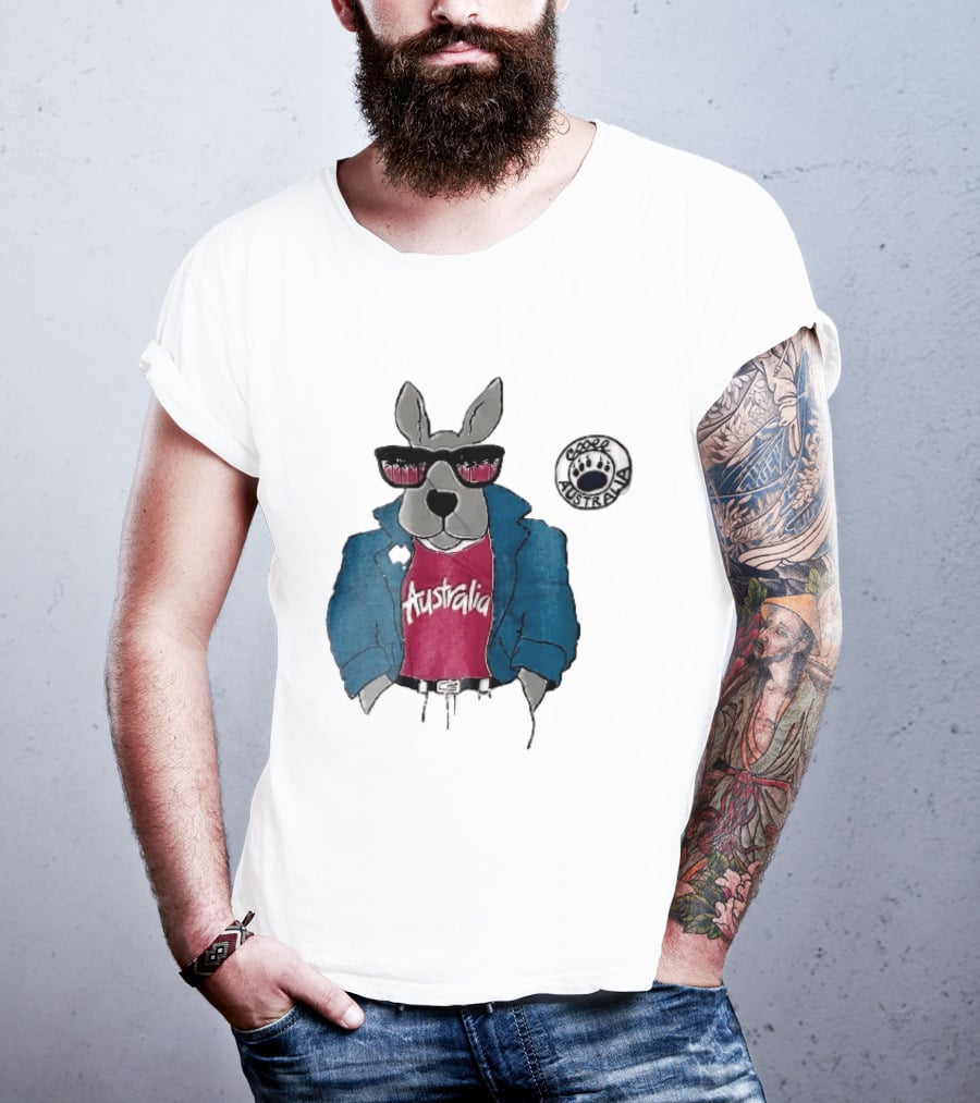 Australia Kangaroo Cool Coogee T-Shirt