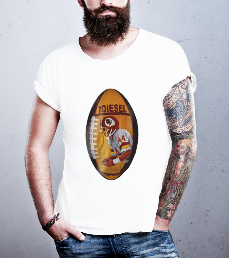 The Diesel Washington Redskins Football Vintage Memorabilia Image T-Shirt