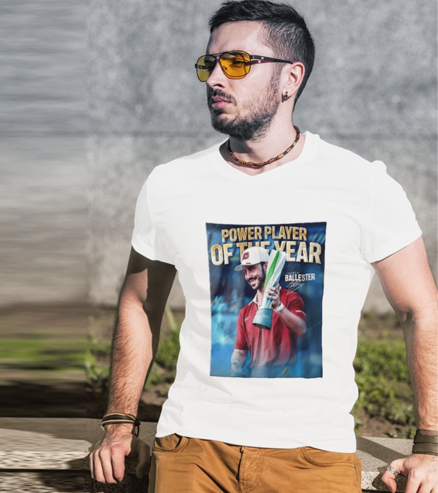Power Player Of The Year Josele Ballester Champions Trophy Sports Celebration T-Shirt