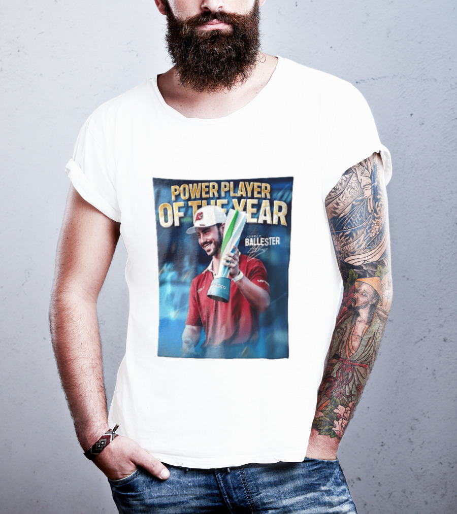 Power Player Of The Year Josele Ballester Champions Trophy Sports Celebration T-Shirt
