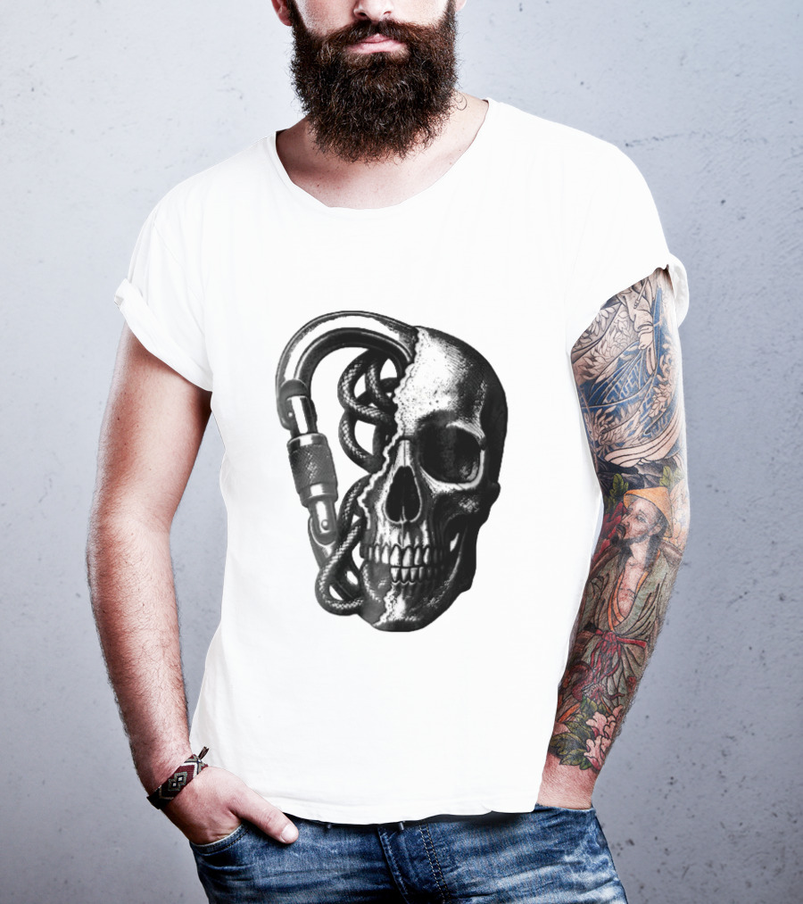 Skull Carabiner Snake T-Shirt