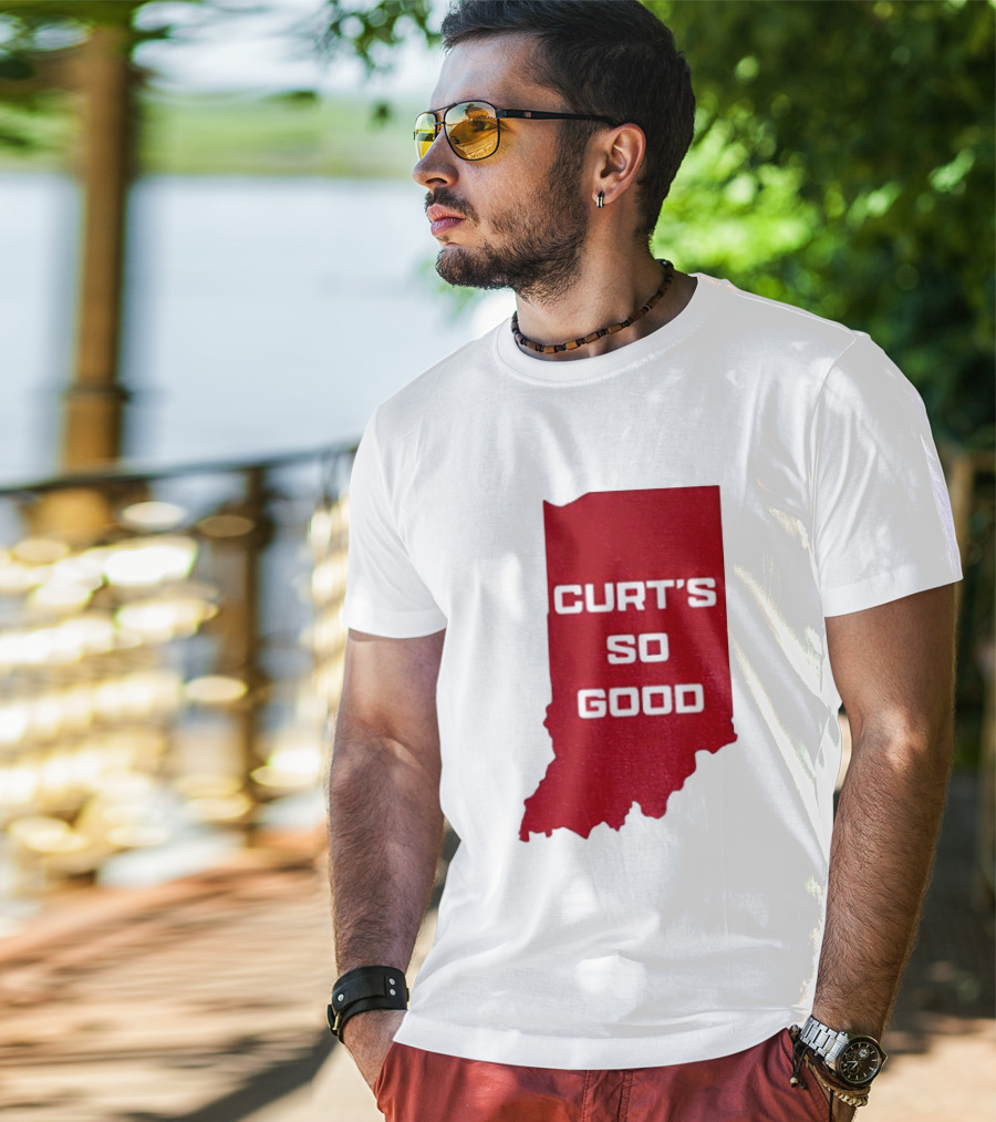 Indiana Hoosier Football Curt's So Good T-Shirt