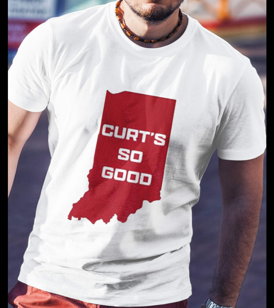 Indiana Hoosier Football Curt's So Good T-Shirt