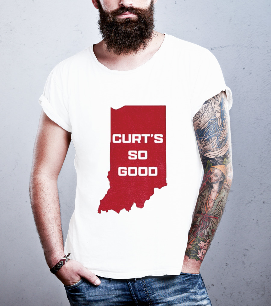 Indiana Hoosier Football Curt's So Good T-Shirt