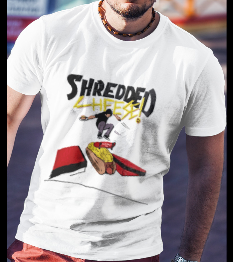 Shredded Cheese Chili Skateboard Camp Washington T-Shirt