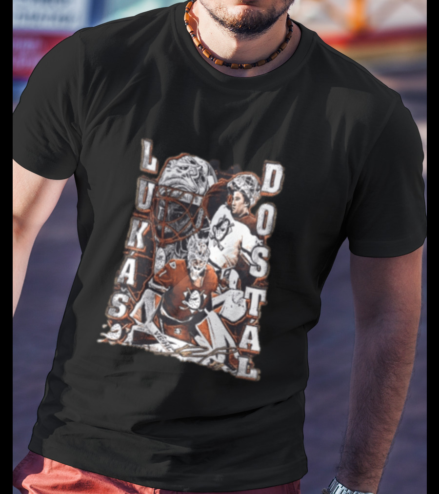 Lukas Dostal Ice Hockey Goalie Champion T-Shirt
