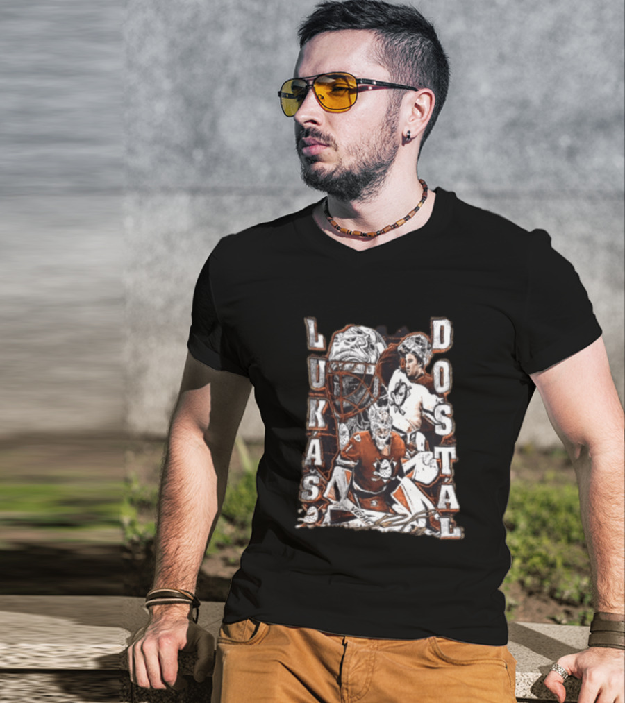 Lukas Dostal Ice Hockey Goalie Champion T-Shirt