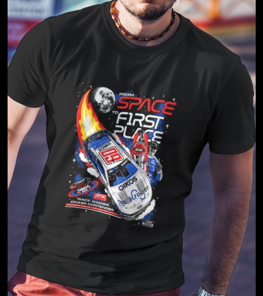 Space To First Place Daytona RFK Racing 2023 NASCAR Win T-Shirt