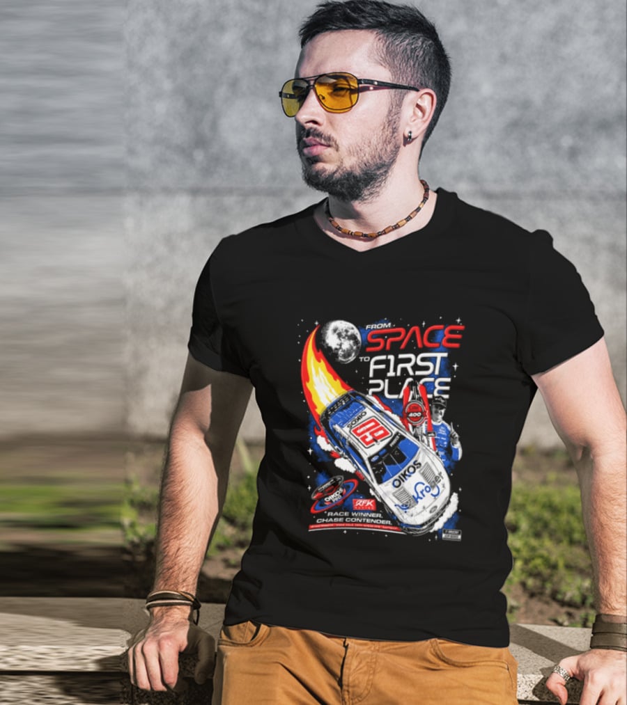 Space To First Place Daytona RFK Racing 2023 NASCAR Win T-Shirt