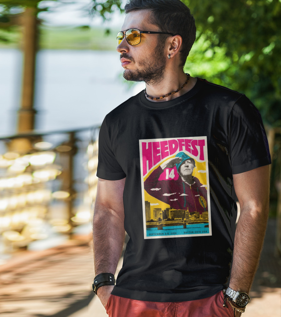 HeedFest 14 September 3 6 2026 Dayton Ohio USA T-Shirt