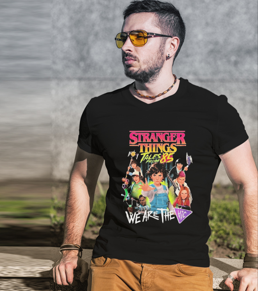 Stranger Things Tales From 85 We Are The Hellfire Club Characters And Adventure T-Shirt