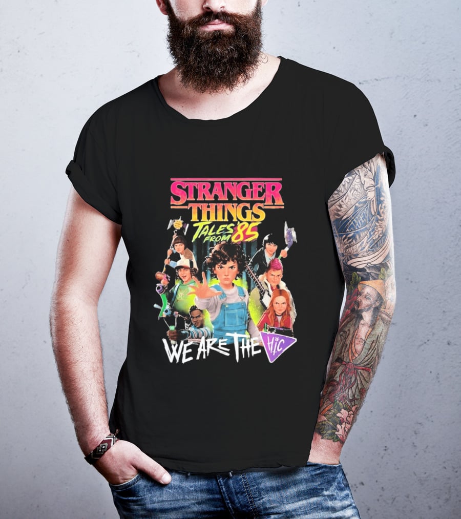 Stranger Things Tales From 85 We Are The Hellfire Club Characters And Adventure T-Shirt