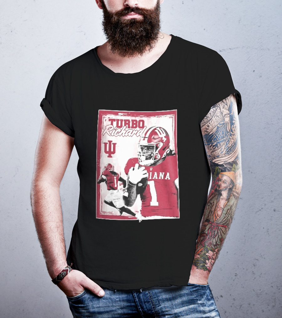 Turbo Richard Indiana Football Player IU Sports Helmets T-Shirt