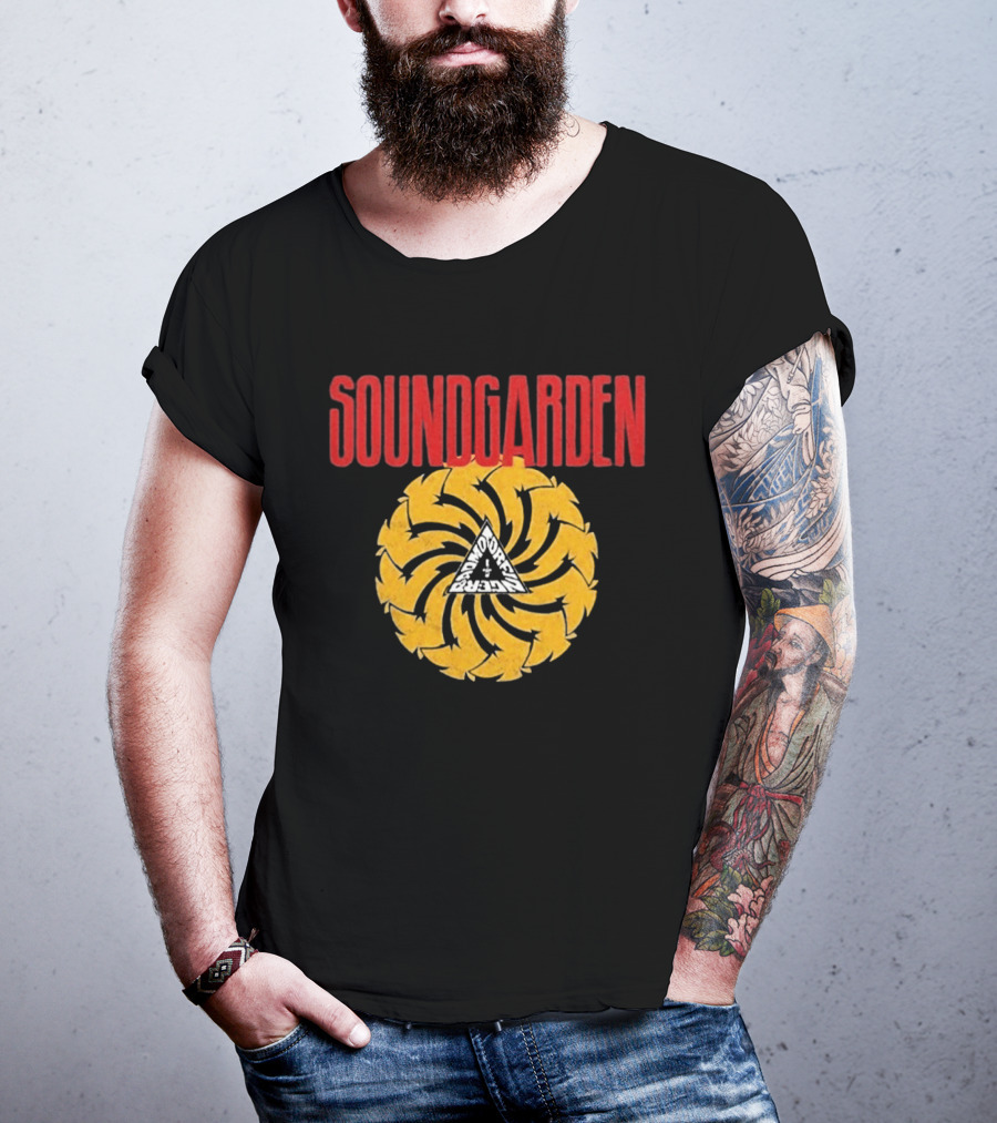 Ben Stiller Focker In Law Greg Focker Soundgarden Spiral Triangular T-Shirt