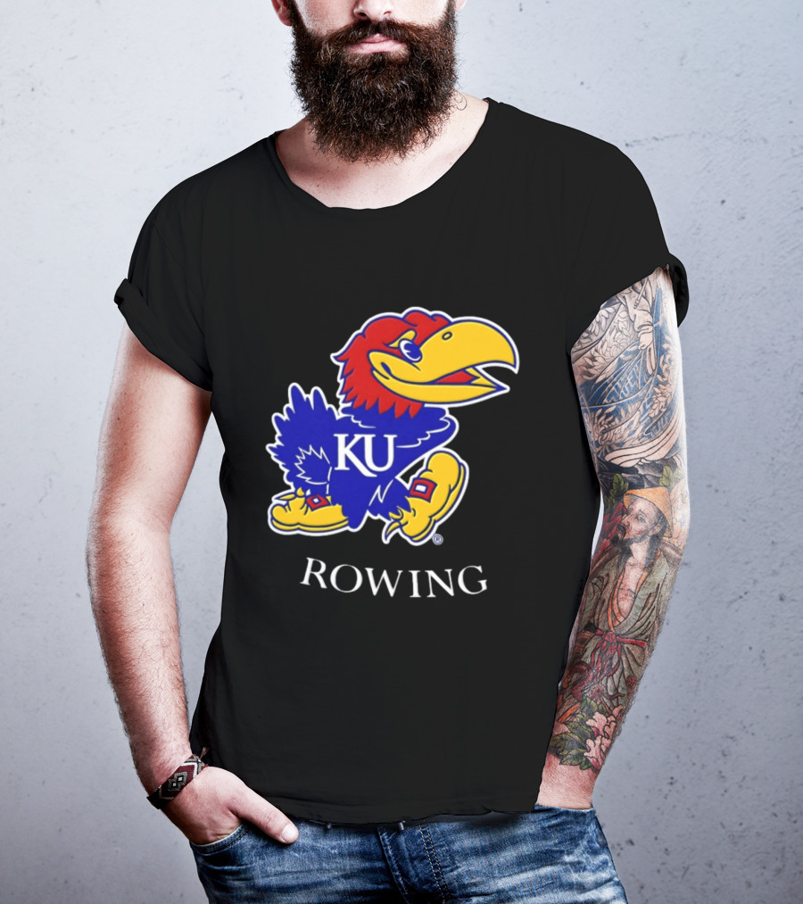 Kansas Jayhawks KU Rowing T-Shirt