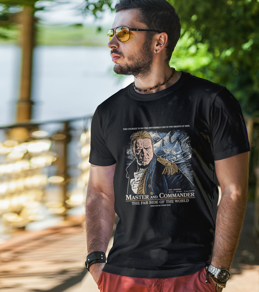 Master And Commander The Far Side Of The World HMS Surprise T-Shirt