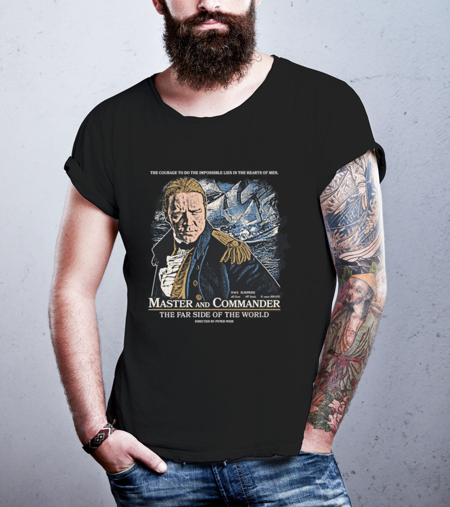 Master And Commander The Far Side Of The World HMS Surprise T-Shirt