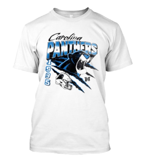 Carolina Panthers 1995 Bagheera All Star Scratch Claws T-Shirt