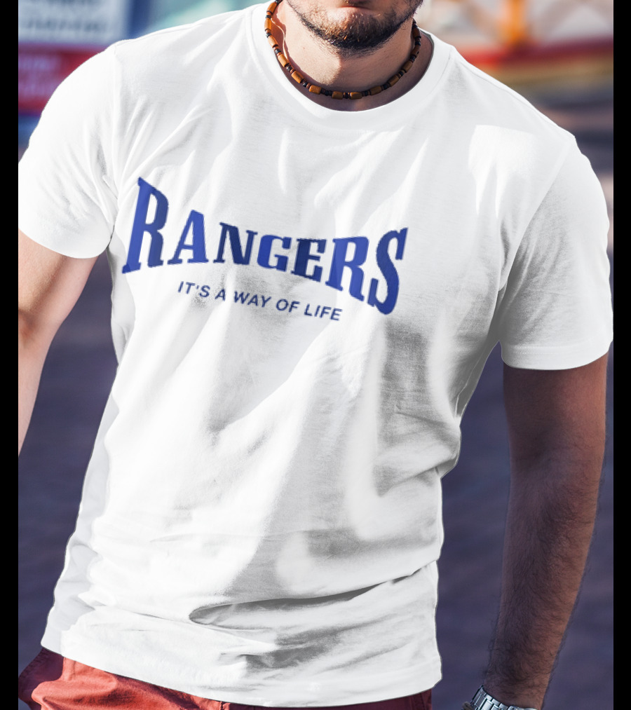 Rangers It's A Way Of Life Football Fan T-Shirt