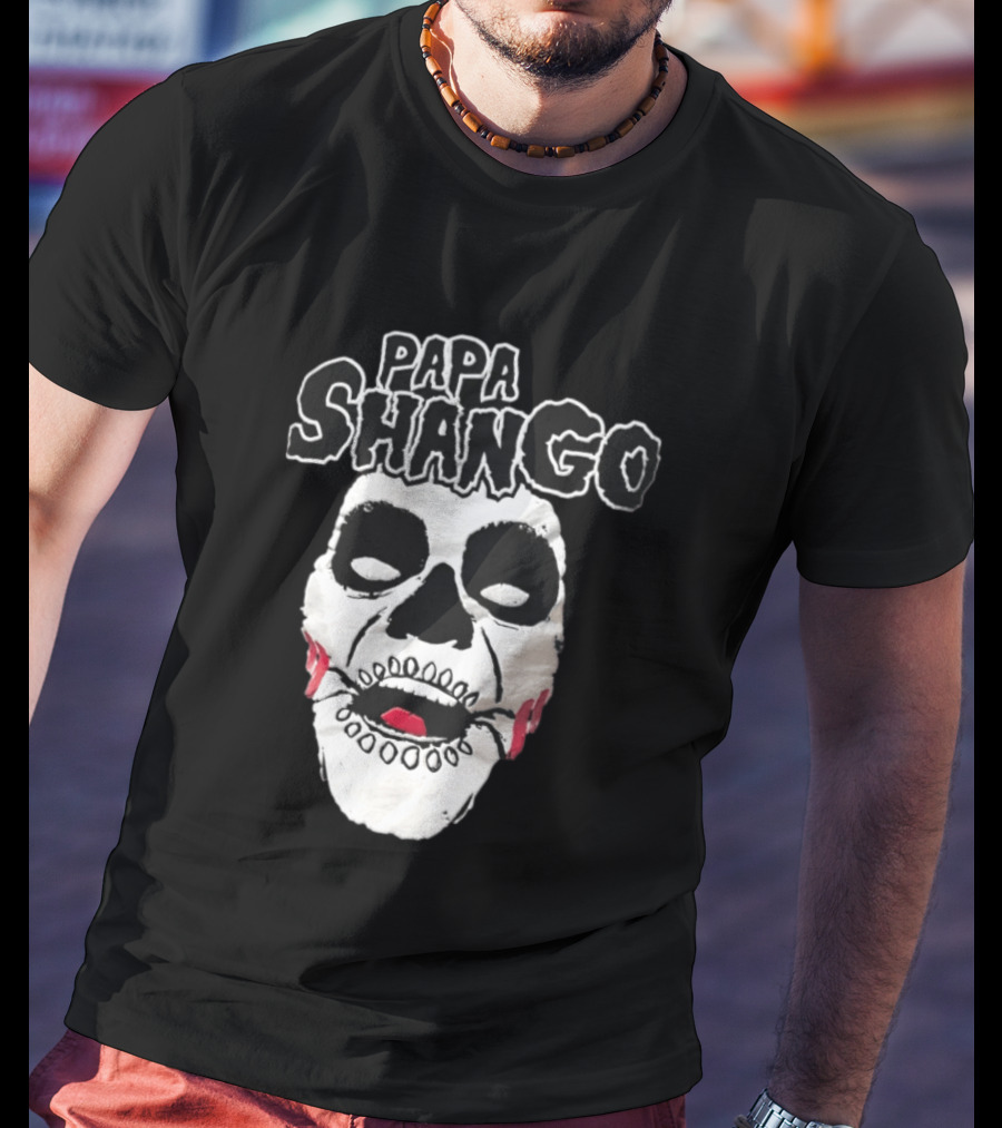 Papa Shango WWE Iconic Face Paint T-Shirt