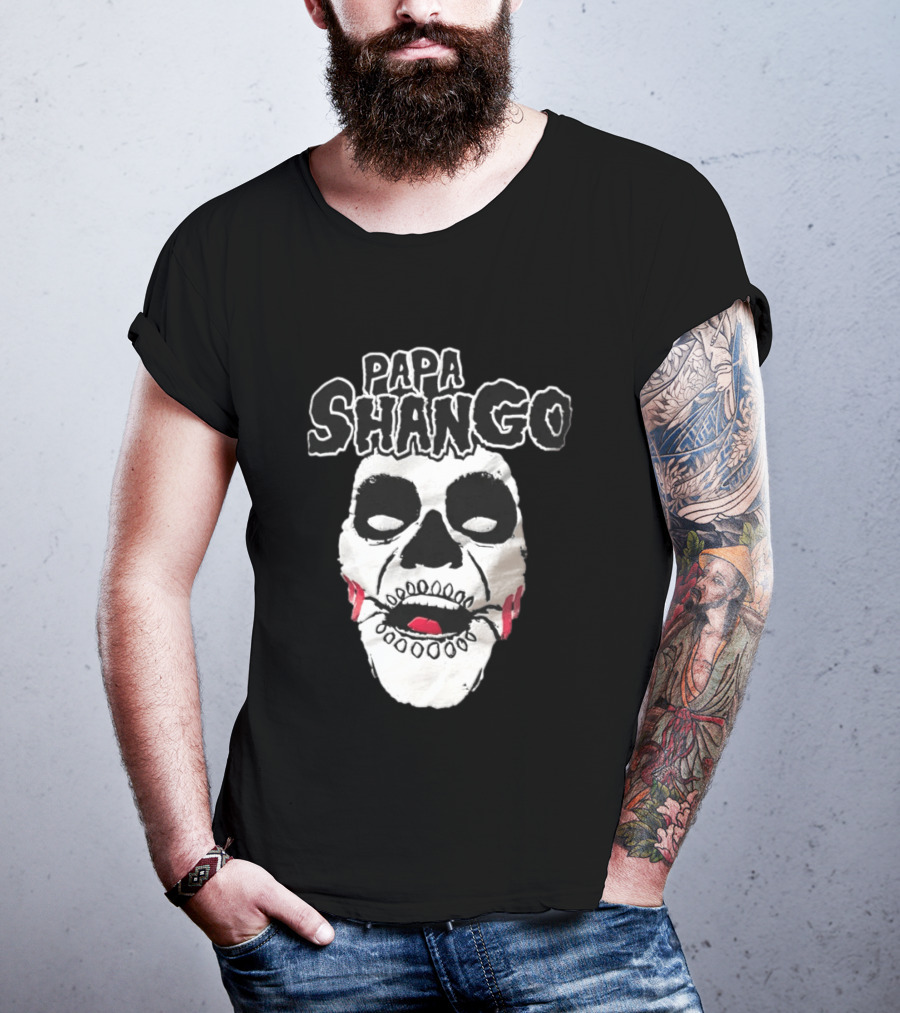 Papa Shango WWE Iconic Face Paint T-Shirt