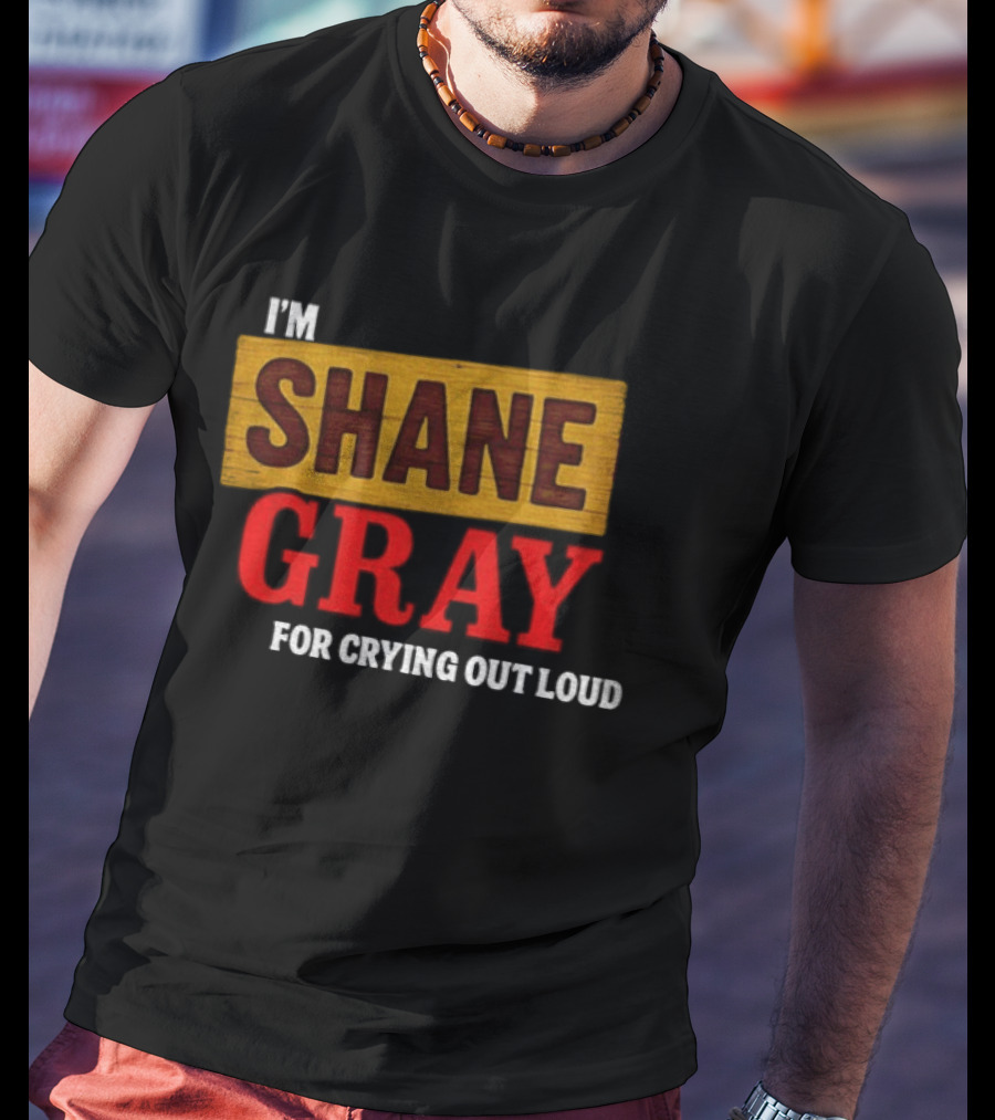 I'm Shane Gray For Crying Out Loud Joe Jonas Camp Rock T-Shirt